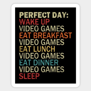 Perfect Day Video Games Magnet